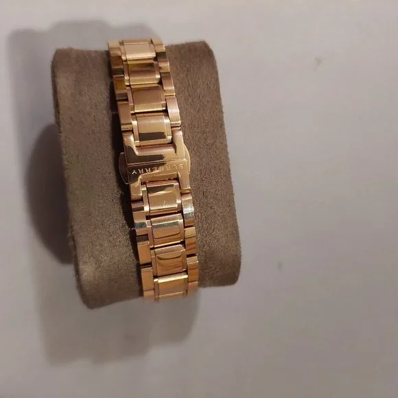 BURBERRY Diamond Rose Gold Watch - NEW! - Picture 8 of 16